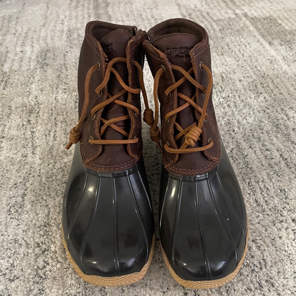 Brown Sperry Saltwater Duckboots Size 10